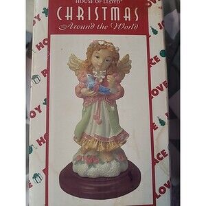 Vintage House of Lloyd Christmas Around the World Caring Angel  #542481  1998